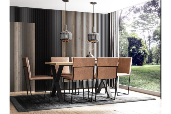 Duży stół rozkładany HAMMERFEST 80x140-240