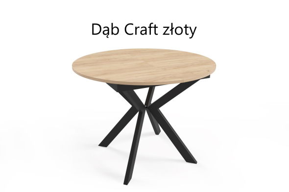 Okrągły stół rozkładany LEIA Ø 100-138