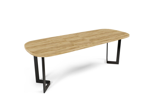 Stół rozkładany owalny PADME 90x160-260