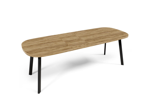 Stół rozkładany owalny SOLO 90x160-260