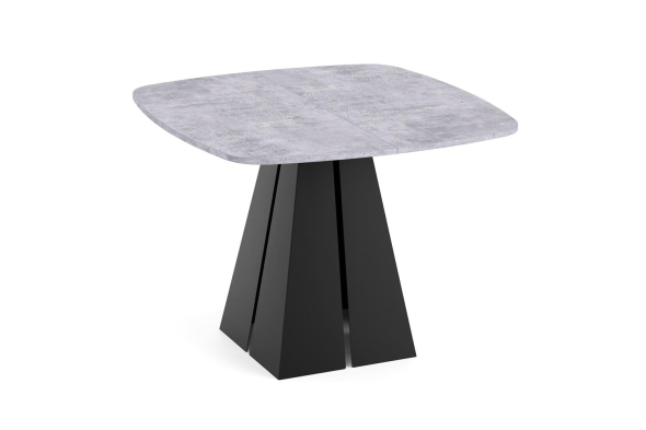VIGO 120 nowoczesny owalny stół rozkładany 100x120-200