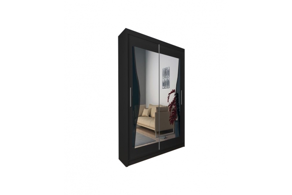 Szafa BATUMI Czarna 120 cm