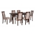 Stół Vito 5 160-200x90 + 6 krzeseł Remo 5
