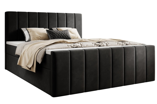 Łóżko kontynentalne 120x200 Armano z zanóżkiem