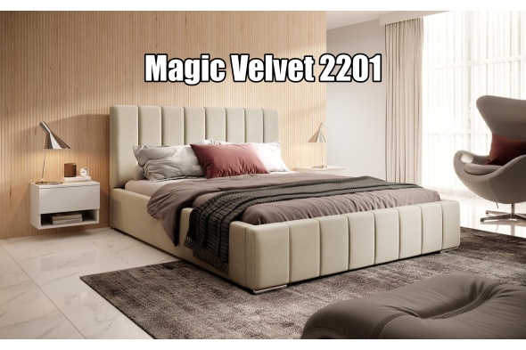 Łóżko tapicerowane z pojemnikiem Noemi 180x200