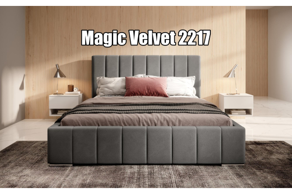 Łóżko tapicerowane z pojemnikiem Noemi 180x200