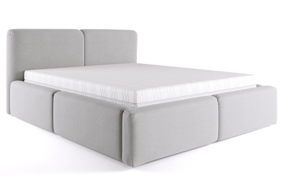 Łóżko tapicerowane Nora 120x200 z pojemnikiem na pościel