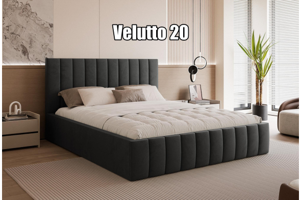 Łóżko tapicerowane Rico SLIM 140x200