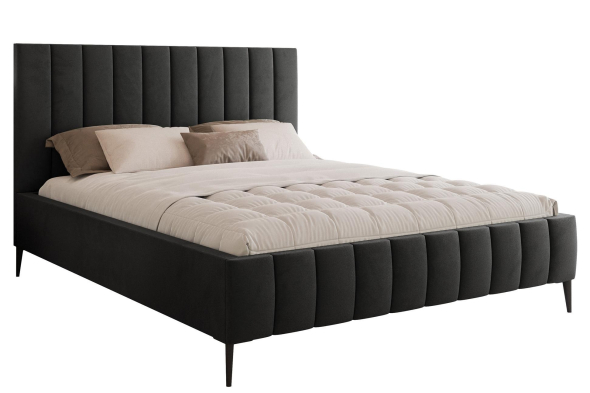 Łóżko tapicerowane Rico SLIM Na nóżkach 160x200