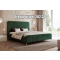 Łóżko tapicerowane Olivio SLIM Na nóżkach 160x200