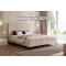 Łóżko tapicerowane Olivio SLIM Na nóżkach 160x200