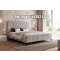 Łóżko tapicerowane Olivio SLIM Na nóżkach 160x200