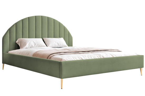 Łóżko tapicerowane Nuvio SLIM Na nóżkach 120x200