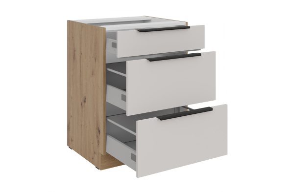 Szafka dolna 3 szuflady 60 D 3S  PREMIUM BOX