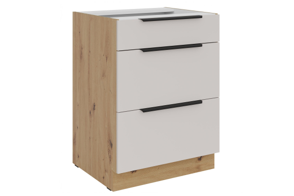 Szafka dolna 3 szuflady 60 D 3S  PREMIUM BOX
