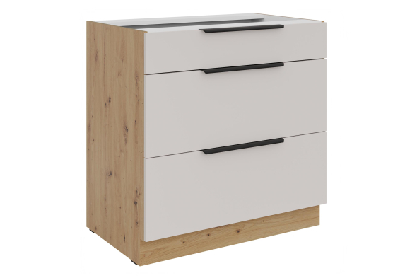 Szafka dolna 3 szuflady 80 D 3S PREMIUM BOX