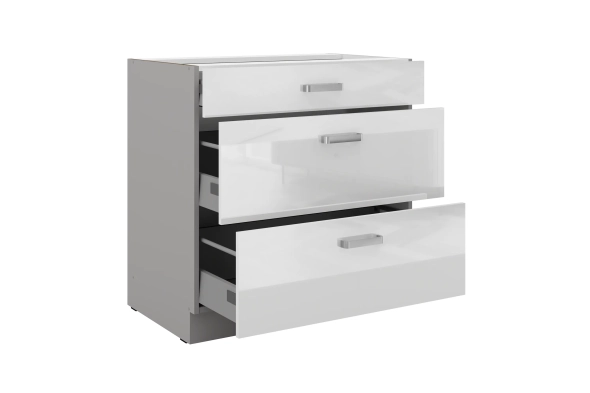 Szafka dolna 3 szuflady 80 D 3S PREMIUM BOX