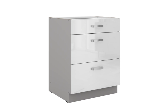 Szafka dolna 3 szuflady 60 D 3S PREMIUM BOX